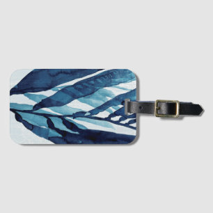 Étiquette À Bagage Dérive bleue I
