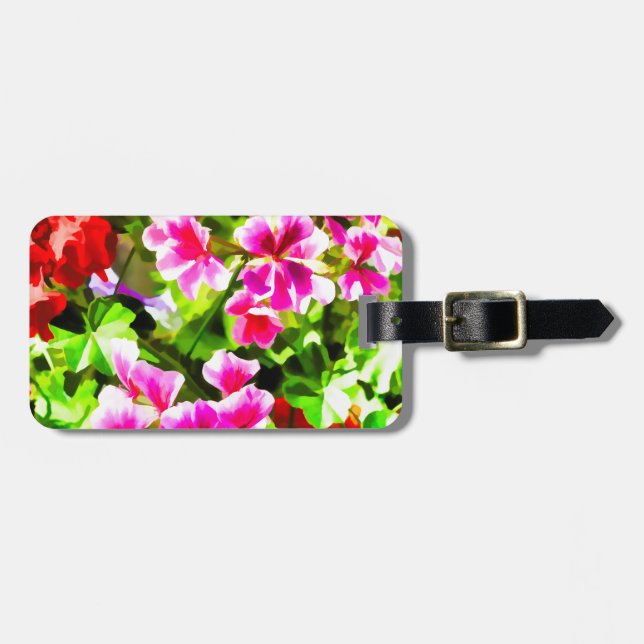 Étiquette À Bagage Design floral 5 Light.jpg (Devant horizontal)