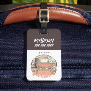 Étiquette À Bagage Dessin de Chillin avec AMIS™