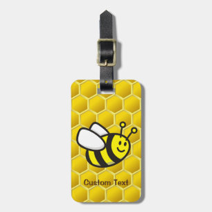 Étiquette À Bagage Dessin sur les abeilles