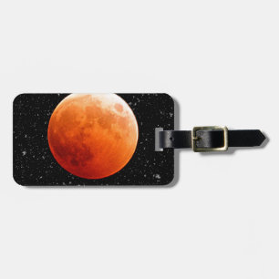 Étiquette À Bagage Destin d'amour de paix de ciel de lunes d'astronom