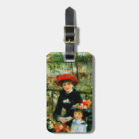 Deux Soeurs en terrasse par Renoir