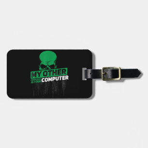 Étiquette À Bagage Développeur Sysadmin Engineer Hacker Code d'admini