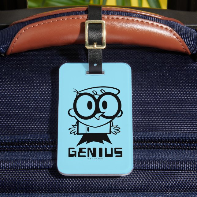 Étiquette À Bagage Dexter "Genius" - Graphique en bref (Insitu Rectoal 2)