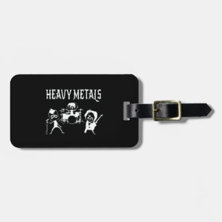 Étiquette À Bagage Dire Métaux Lourds Rocks Chimie Cadeau