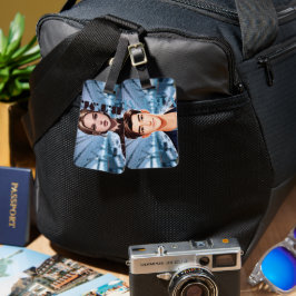 Étiquette À Bagage Donald et Sheer. Conception de caractères Animée