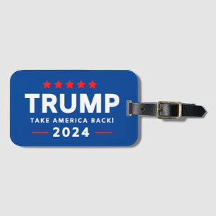 Étiquette À Bagage Donald Trump 2024 et l'Amérique