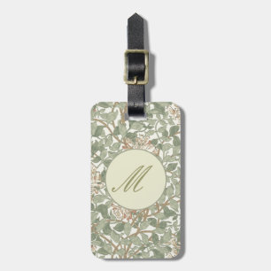 Étiquette À Bagage Douce Chèvre Vintage William Morris Chèvrefeuille