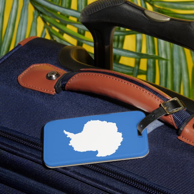 Étiquette À Bagage Drapeau Antarctique (Insitu Rectoal 3)