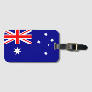 Étiquette À Bagage Drapeau australien