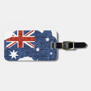Étiquette À Bagage drapeau australien