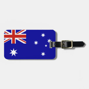 Étiquette À Bagage Drapeau australien