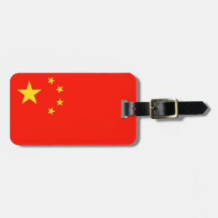 Étiquette À Bagage Drapeau Chine - Haute qualité