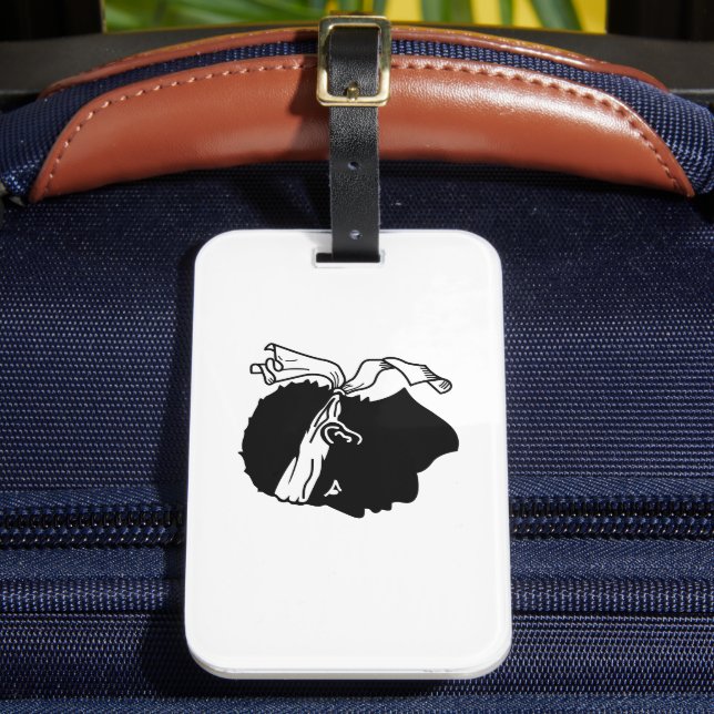 Étiquette À Bagage Drapeau Corse (Insitu Rectoal 2)