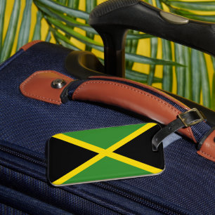 Étiquette À Bagage Drapeau de la Jamaïque