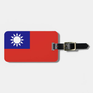 Étiquette À Bagage Drapeau de la République de Chine
