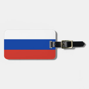 Étiquette À Bagage Drapeau de la Russie