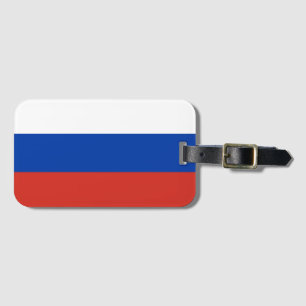 Étiquette À Bagage Drapeau de la Russie