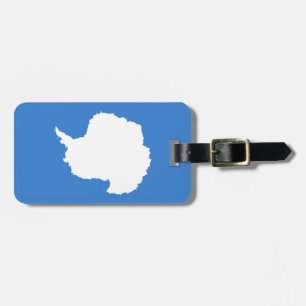 Étiquette À Bagage Drapeau de l'Antarctique