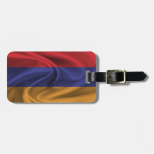 Étiquette À Bagage Drapeau De L'Arménie