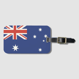 Étiquette À Bagage Drapeau de l'Australie