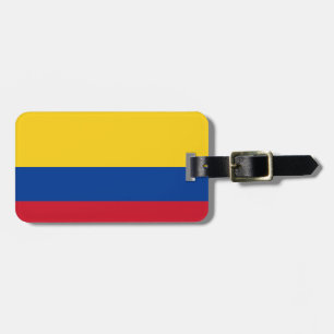 Étiquette À Bagage Drapeau de l'identification facile de la Colombie