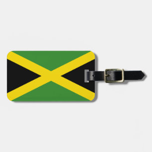 Étiquette À Bagage Drapeau de l'identification facile de la Jamaïque