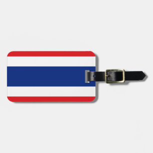 Étiquette À Bagage Drapeau de l'identification facile de la Thaïlande