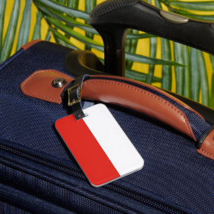 Étiquette À Bagage Drapeau de l'Indonésie