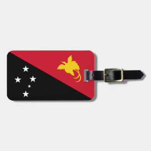 Étiquette À Bagage Drapeau de Papouasie-Nouvelle-Guinée