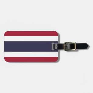 Étiquette À Bagage Drapeau de Thaïlande
