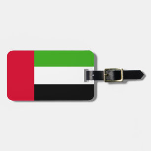 Étiquette À Bagage Drapeau des EAU Emirats Arabes Unis