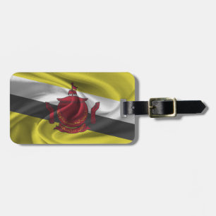 Étiquette À Bagage Drapeau du Brunei