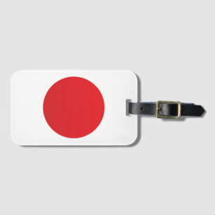 Étiquette À Bagage Drapeau du Japon
