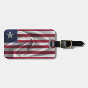 Étiquette À Bagage Drapeau du Liberia