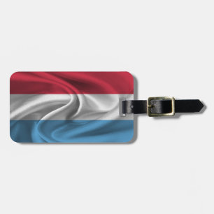 Étiquette À Bagage Drapeau du Luxembourg