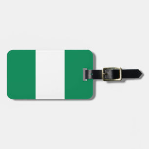 Étiquette À Bagage Drapeau du Nigeria