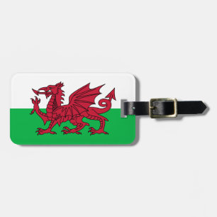 Étiquette À Bagage Drapeau du Pays de Galles