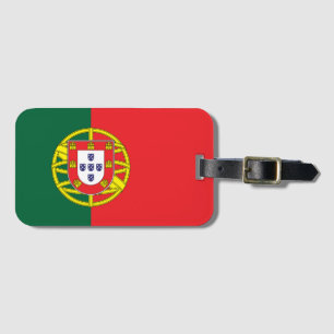 Étiquette À Bagage Drapeau du Portugal