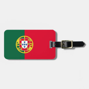 Étiquette À Bagage Drapeau du Portugal pour jour férié au Portugal