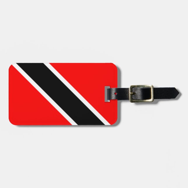 Étiquette À Bagage Drapeau du Trinidad-et-Tobago (Devant horizontal)