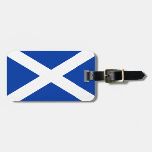 Étiquette À Bagage Drapeau écossais - Image de haute qualité