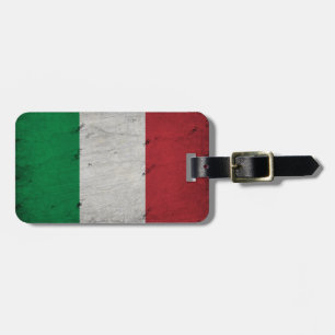 Étiquette À Bagage drapeau italique 