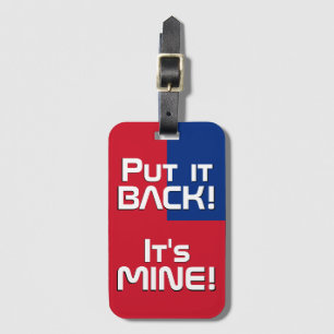 Étiquette À Bagage Drapeau national des Samoa Funny Patriotic