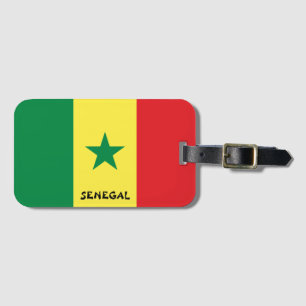 Étiquette À Bagage Drapeau national du Sénégal Funny Patriotique
