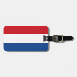 Étiquette À Bagage Drapeau néerlandais, Hollande, néerlandaise