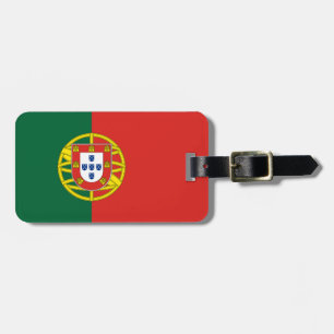 Étiquette À Bagage Drapeau Portugal Easy ID Personnel