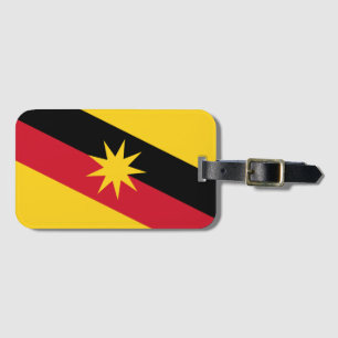 Étiquette À Bagage Drapeau Sarawak - MALAISIE