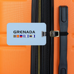 Étiquette À Bagage Drapeaux de navigation maritime nautiques de Grena