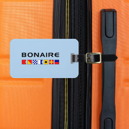 Étiquette À Bagage Drapeaux marins Bonaire